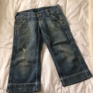 True Religion Sammy Big T Crop Jeans